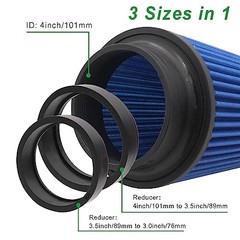 4 inch Cone Intake Filter for Engine Cold Air Inlet 76mm 89mm 101mm A-4in-Blue