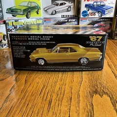 AMT 1967 CHEVELLE PRO STREET MODEL CAR KIT plastic hobby 1:25 Scale AMT876