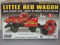 Lindberg 1/25 Scale Little Red Wagon Drag Racing Team