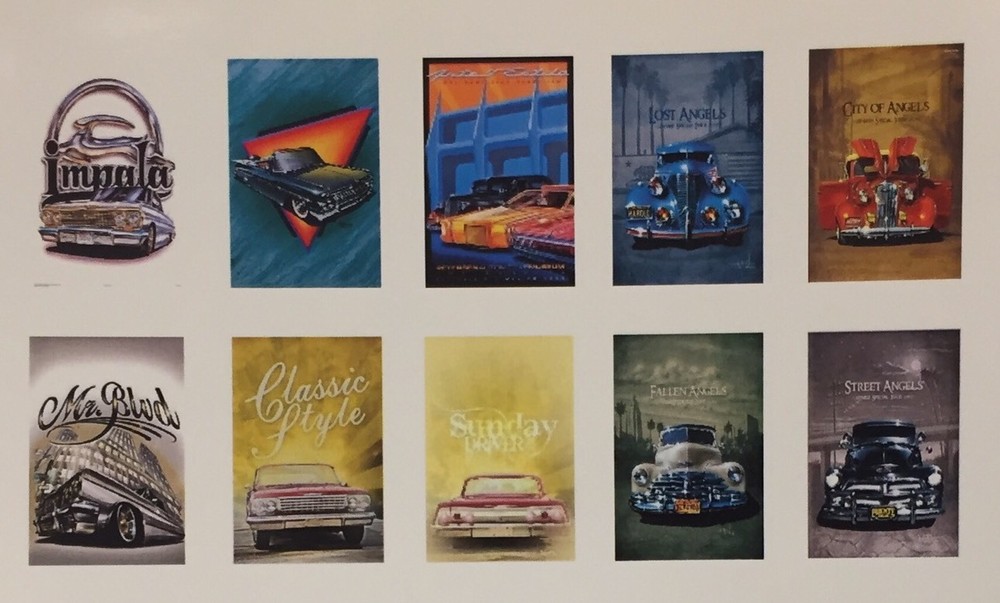 Detail Media Posters ,Diorama, Model Car,1/24,1/25, Unframed,SCHP10