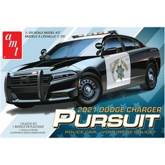 AMT 1324M 2021 D0DGE Charger Police Pursuit 1/25