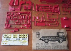 IMC Dodge A100 Pickup Truck Stock Push Car or Little Red Wagon Unbuilt Kit # 107