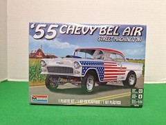 Monogram 14519 1:24 Chevy Bel Air Street Machine 2’n1 Model Kit