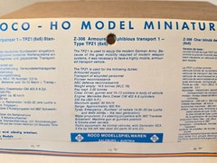 ROCO HO Minitanks Z-306 Armoured Amphibious Transport 1 Type TPZ 1 Austria New