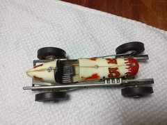 Vintage Gilmore 535 Indianapolis Indy 500 Racing Car Plastic Model Kit Built