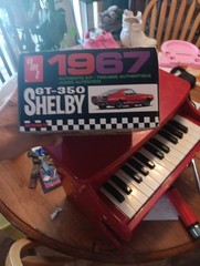 1967 FORD MUSTANG SHELBY GT350 1/25 SCALE AMT AMT834 M