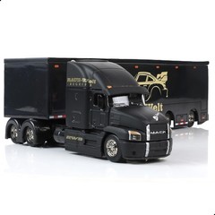 RAUH-Welt BIKERS 1/64 Scale Heavy Semi Truck with Full Trailer Die-Cast Alloy Mo