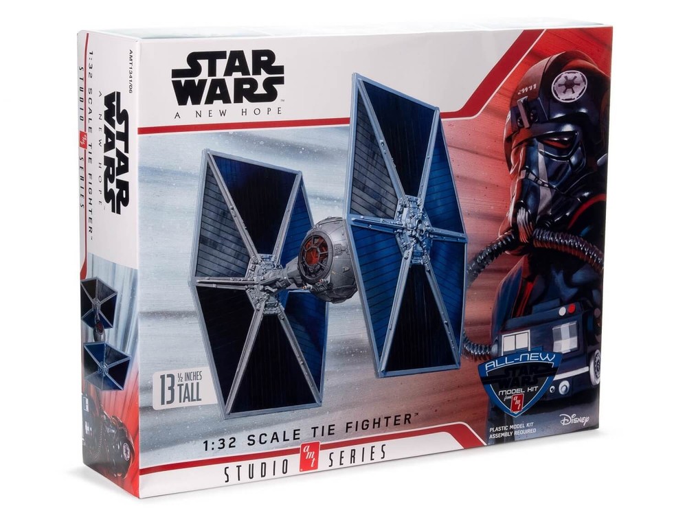 AMT 1/32 TIE Fighter AMT1341 Imperial Starfighter Display Build