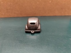 Vintage Hard Plastic 1950’s Sedan Gray 2-1/4″