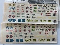 RARE! VINTAGE AMT 1965 PLYMOUTH BARRACUDA KIT. Extra Set Decals And Chromes