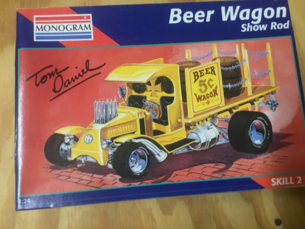 Monogram 1/24 Beer Wagon show rod model kit