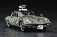 Hasegawa matte vehicle camouflage painting w/rocket launcher 1/24 scale plastic