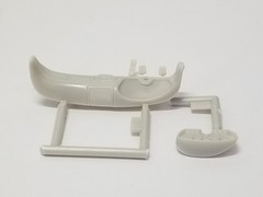 1958 Edsel Pacer DASH BOARD / INSTRUMENT CLUSTER from AMT 1:25 Model Kit 58