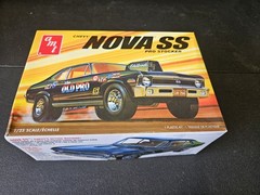 AMT CHEVY NOVA SS PRO STOCKER ,1/25 , MODEL KIT # 1142M (NISB)