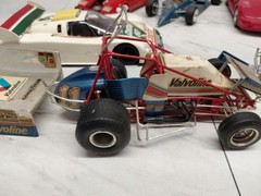 Model Junkyard/parts Plastic , Nice Custom Race Car Lot Of 9 Mixed ,check Pics