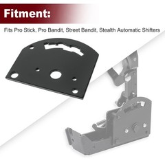 3-Speed Reverse Pattern Gate Plate Fits for Bandit Stick Automatic Shifter 80710