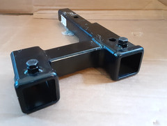 64131HP Dual Hitch Extension, 2-inch Towing Receivers, Extends Adjustable Length