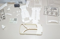 Vintage Revell MINI COOPER Junkyard Model Parts Lot 1/24 Scale Custom Fodder