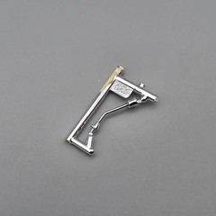 AMT 6584 1/25 57 Ford Fairlane Parts Kit Bash Chrome Custom Shifter Lever