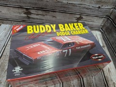 Polar Lights Buddy Baker Dodge Charger NASCAR Plastic Model Kit Sealed
