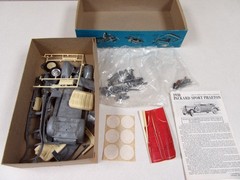 Orig. Hubley 1930 Packard Sport Phaeton & Model A Wagon, Qty 2, UNUSED UNBUILT