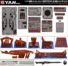 1/35 German Sd.Kfz.234/1 Armored Vehicle PE Upgrade Set for Dragon 6943/RyeField