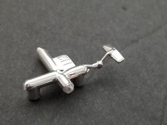 1960 Chevy Nomad Station Wagon MIRROR from AMT 1:25 Model Kit 60 Chevrolet