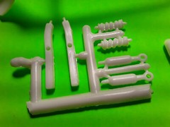 AMT 66 1966 Chevy Impala SS Modified Stocker 1/25 Frame Stock Rear End Axle