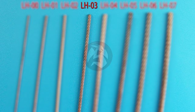 Eureka XXL Braided Metal Wire Rope Ø 0.90mm Tow Cable for AFV kits (50cm) LH-03