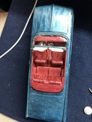 AMT 1962 Pontiac Bonneville Convertible Kit #K612 Glue Bomb 1962 Issue