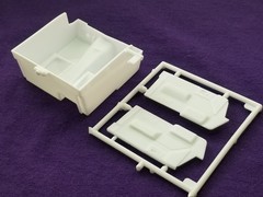 1991 Chevy S-10 Lowrider INTERIOR TUB & DOOR PANELS from Revell 1:25 Model Kit