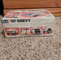 Lot Of 3 Vintage Revell Tri 5 Chevy 1/25 Scale Model Parts Kits