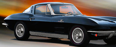 Corvette Chevrolet 55Chevy57StingRay18Race Car1967Built1957Metal Model 1 24 1963