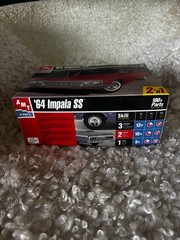AMT – 1964 Chevrolet Impala SS Model Car Kit Unassembled Open Box Skill Level 2