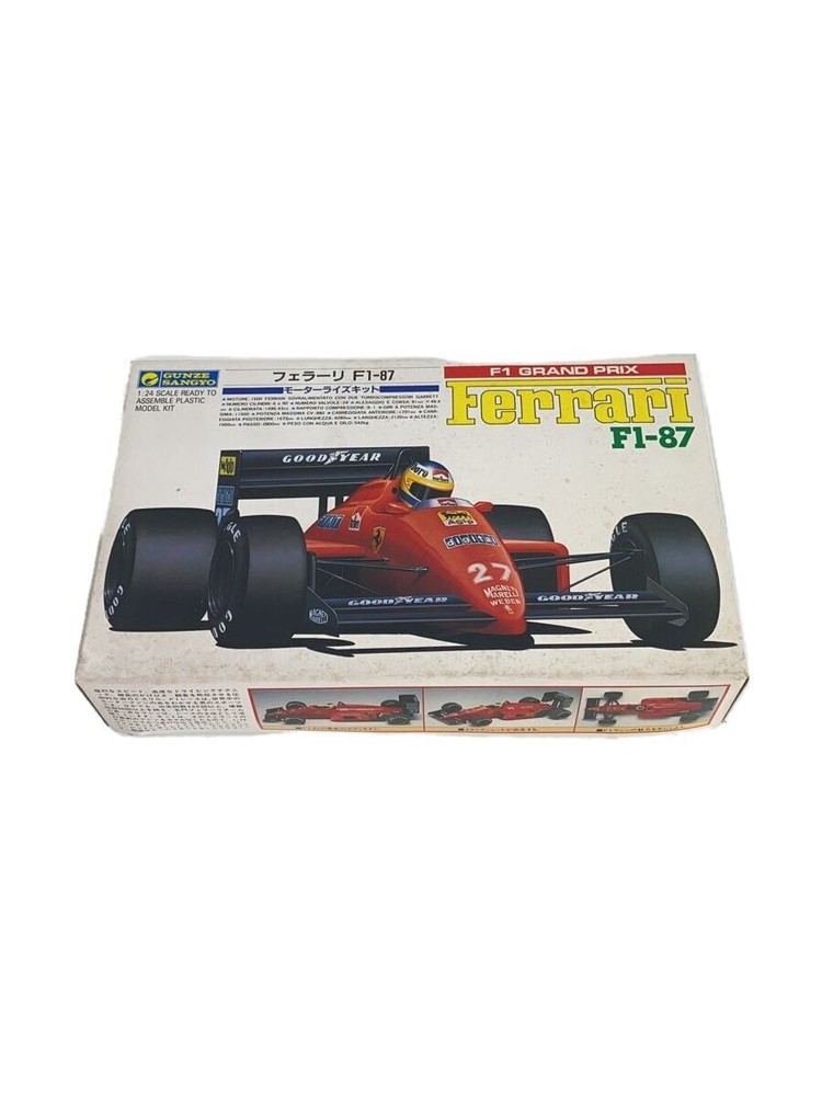 GUNZE SANGYO/Plastic Model/Ferrari F1-87/G-472//