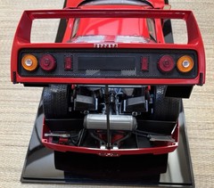 FERRARI F40 POCHER RIVAROSSI 1/8 Scale Die Cast Model Built