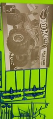 Ford Racing Monster Truck Pickup 1/25 Frame Axles Rear End Roll Cage Chassis
