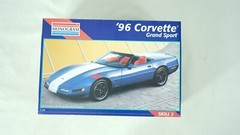 Monogram 1/24 1996 Corvette Grand Sport Partially Built Kit Item 2452 F3-2