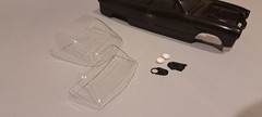 Resin 1949 Ford Classic Chop Top. Chopped . With Glass . 1:24 1:25 scale