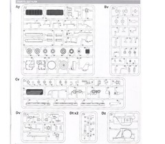 MiniArt 37051 1/35 T-54 Early Transmission Set Assembly Plastic Model Kit