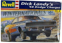 Revell Dick Landy 1968 ’68 Dodge Charger Vintage 1999 1:25 Model Kit NEW SEALED