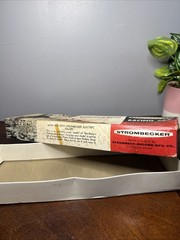 VTG Early Run Strombecker Slot Car Mercedes-Benz Model Kit Box & Parts Only