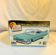 REVELL Cadillac ’59 Eldorado “Calif. Wheels” model kit New in Factory SEALED BOX