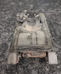 Built 1/35 Panzer IV Ausf. D, German WWII Tank w/ 3 Crew Members