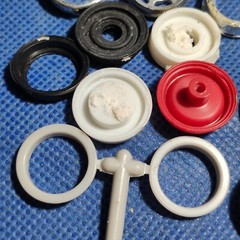🌟 Misc. Wheel Backs 1:25 or 1:24 Scale 1000s Model Car Parts 4 Sal