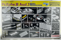 DRAGON MODEL 6463 Pz.Kpfw.III Ausf.J INITIAL PRODUCTION SMART KIT w/Photo-Etched