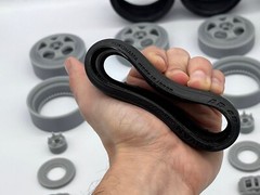 1:8 Scale Work Meister S1 3P Style Wheels & Yokohama Tires For Pocher Set Of 4