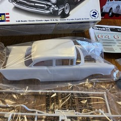 Revell 4240 1/25 Scale ’57 Chevrolet 150 Utility Sedan “Black Widow” Model Kit