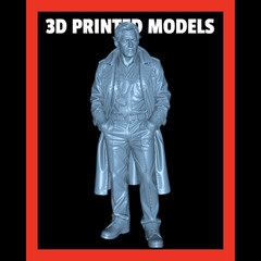 Detective Resin Figure Model Cars Diorama Unpainted Model Railroad People LEO