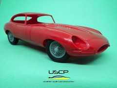 USCP 24P171 15inch Jaguar E-type Wire wheels for Revell Resin kit 1/24